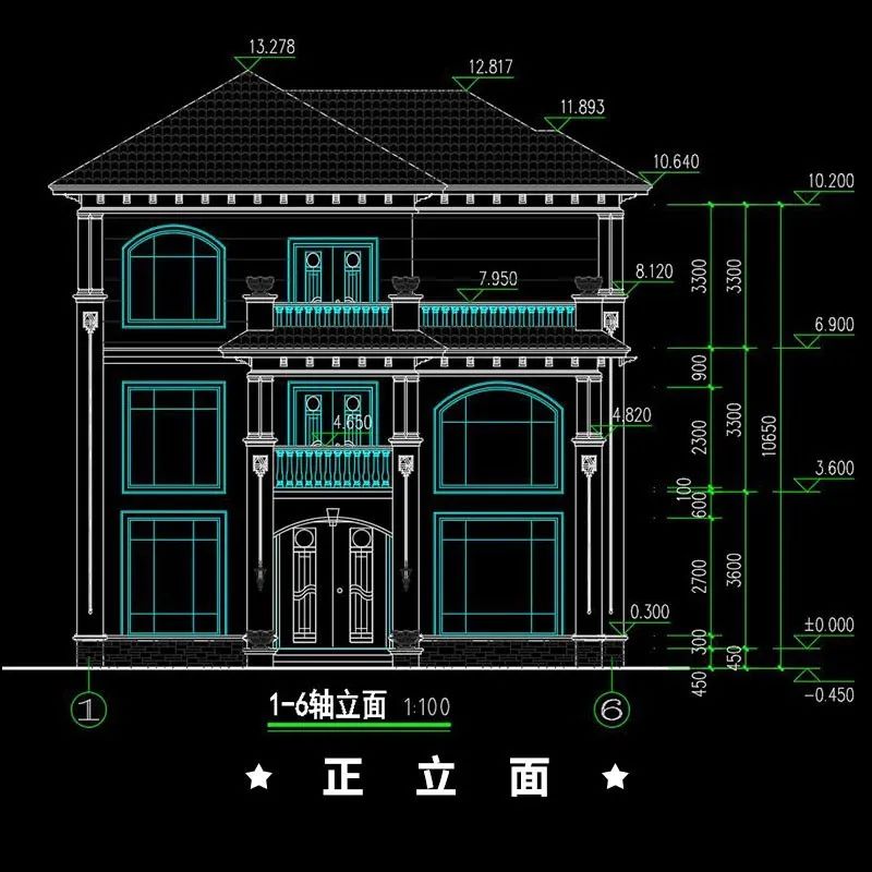 惊蛰丨春雷始，万物生，农村建房正当时！适合你的别墅图纸奉上(图7)